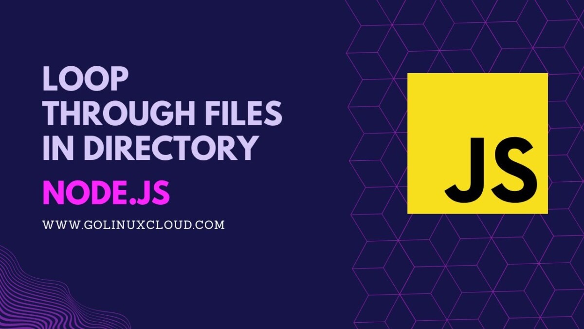 Node.js loop through files in directory [SOLVED]