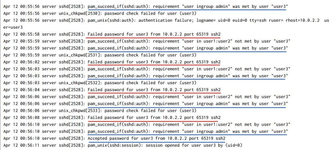pam_tally2: lock user account after X failed login attempts in Linux