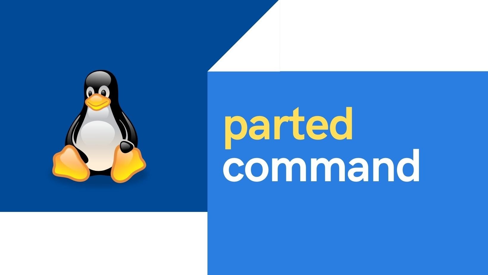 10+ parted command examples in Linux [Cheat Sheet]