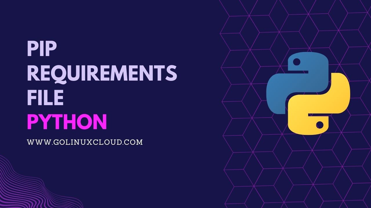 How to use pip requirements file? [SOLVED]