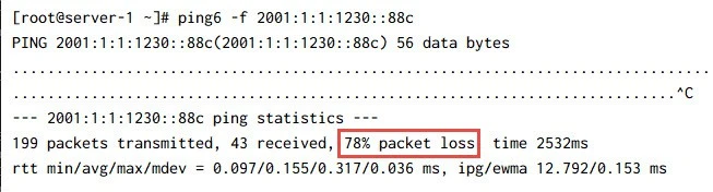 How to stop ICMP ping flood attack (DOS) on Linux