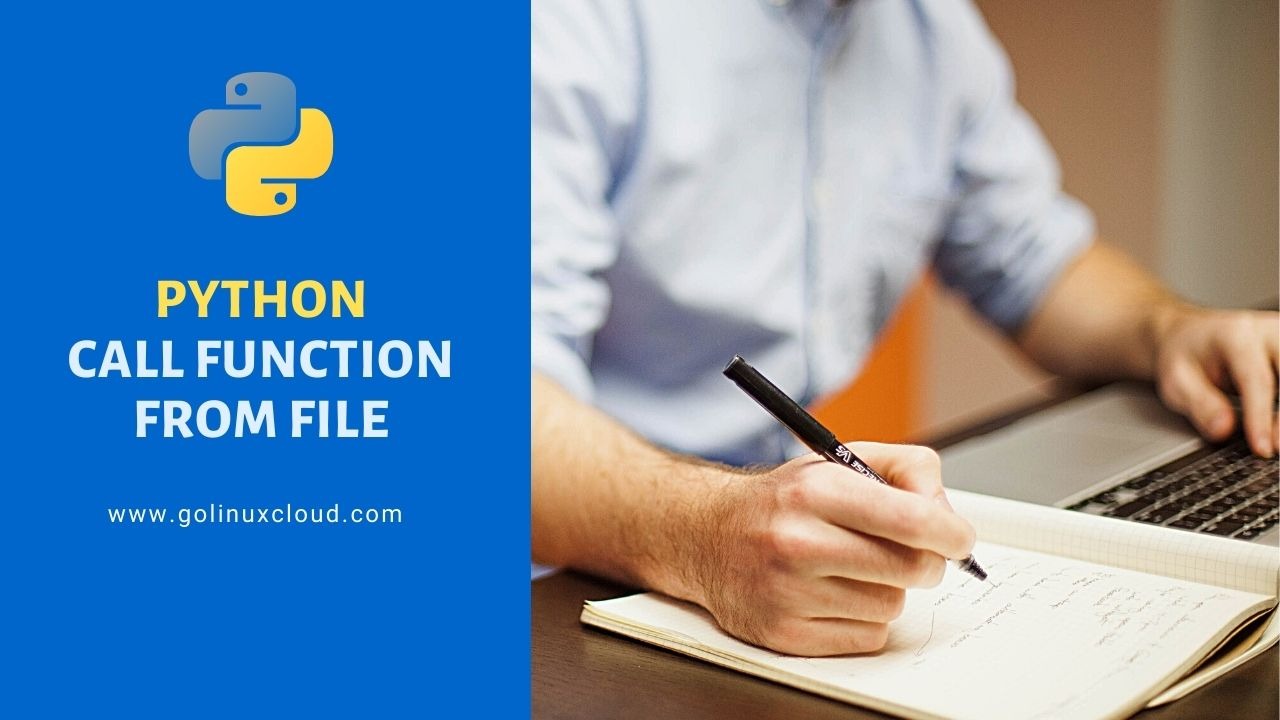 SOLVED: Calling a function from another file in Python