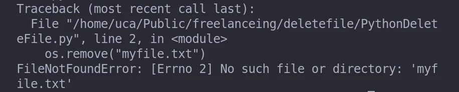 Python delete file Examples [4 Different Ways]