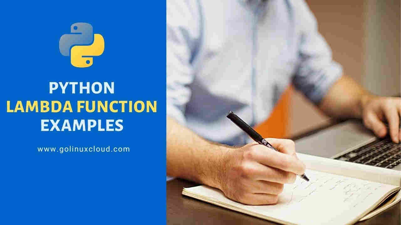 Python lambda function - with simple examples