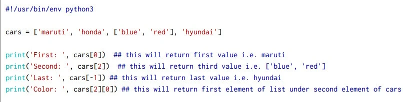 10+ simple examples to learn Python list in detail
