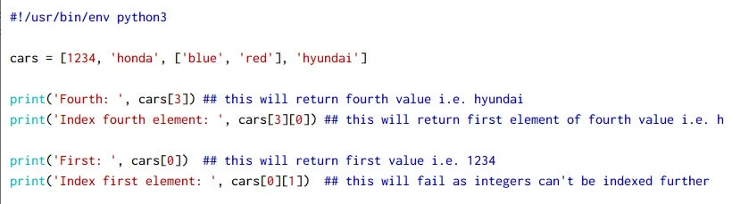 10+ simple examples to learn Python list in detail