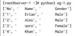 Python CSV | Python read CSV | Python write CSV