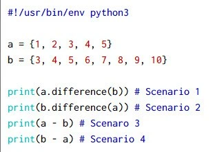 10+ simple examples to learn python sets in detail