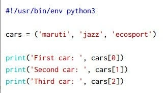 10+ simple examples to learn python tuple in detail