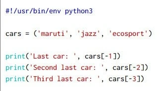 10+ simple examples to learn python tuple in detail