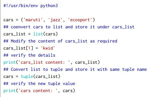 10+ simple examples to learn python tuple in detail