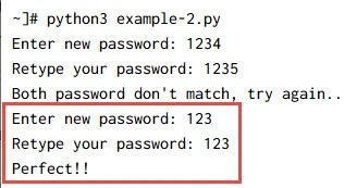 Python while loop examples for multiple scenarios