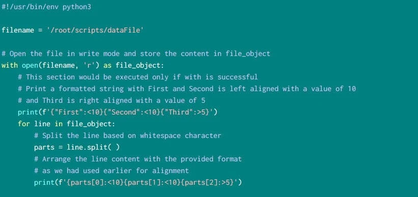 python write to a file