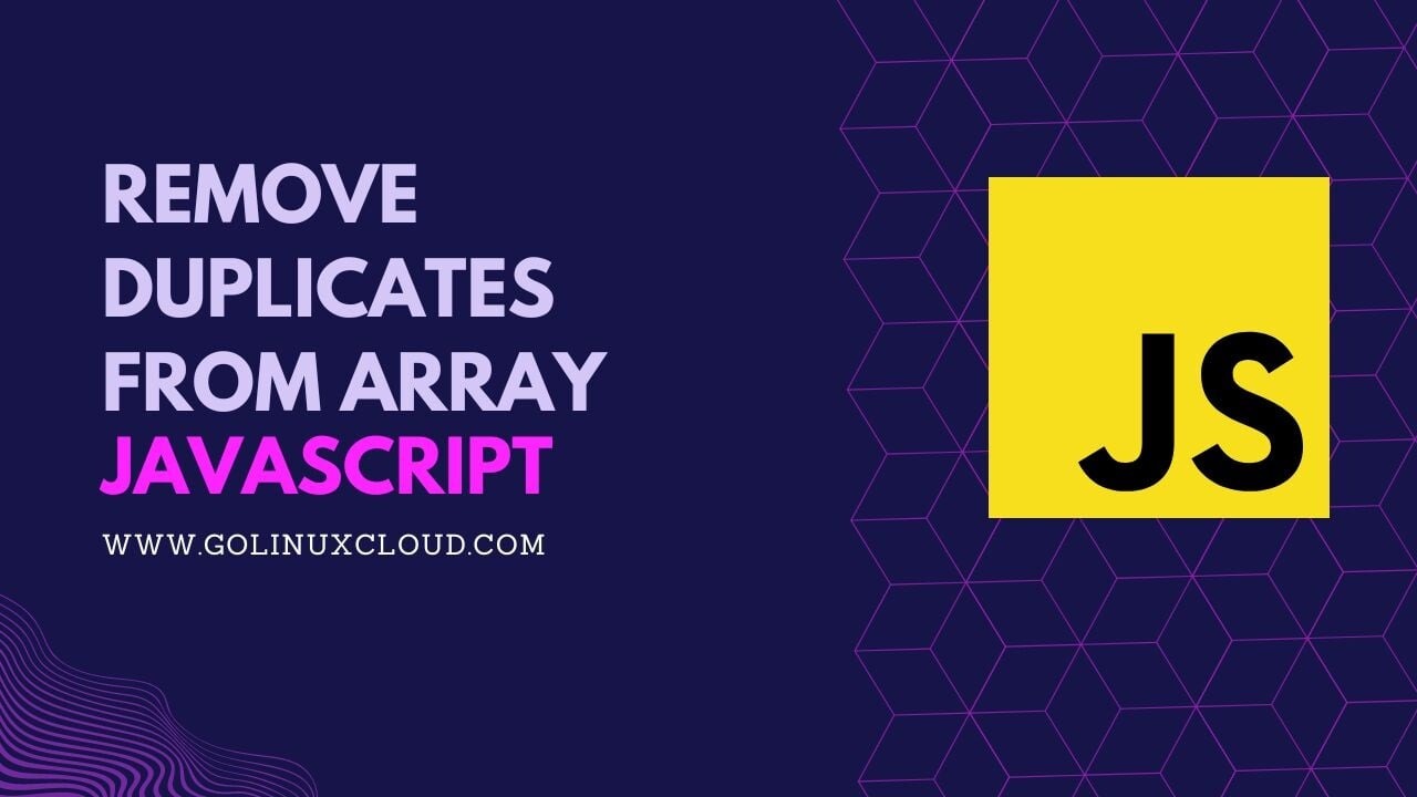 PROPERLY Remove Duplicates from Array in JS [SOLVED]
