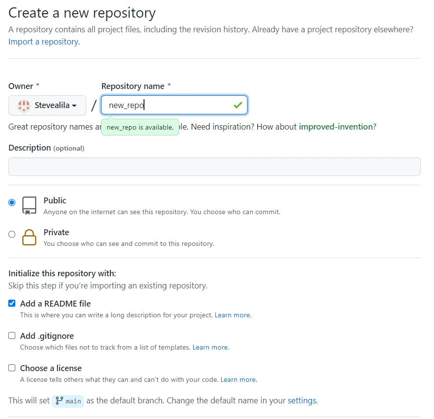 remote to set up GitHub with visual studio code