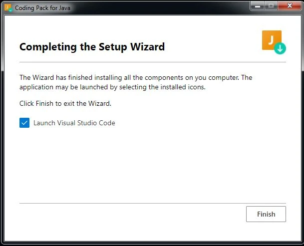 Finish Installation and Launch