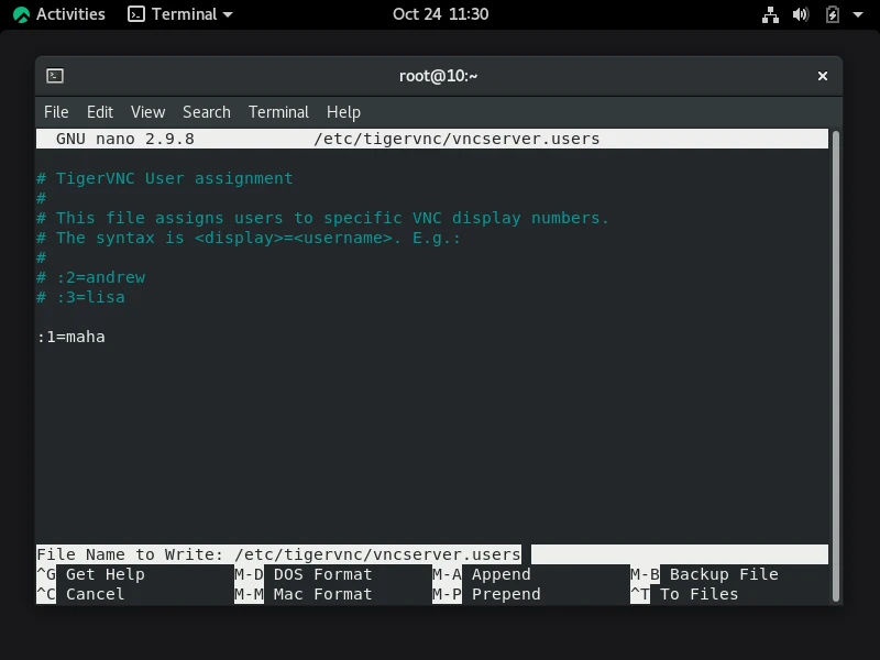 Setup VNC server in Rocky Linux 8 [Step-by-Step]