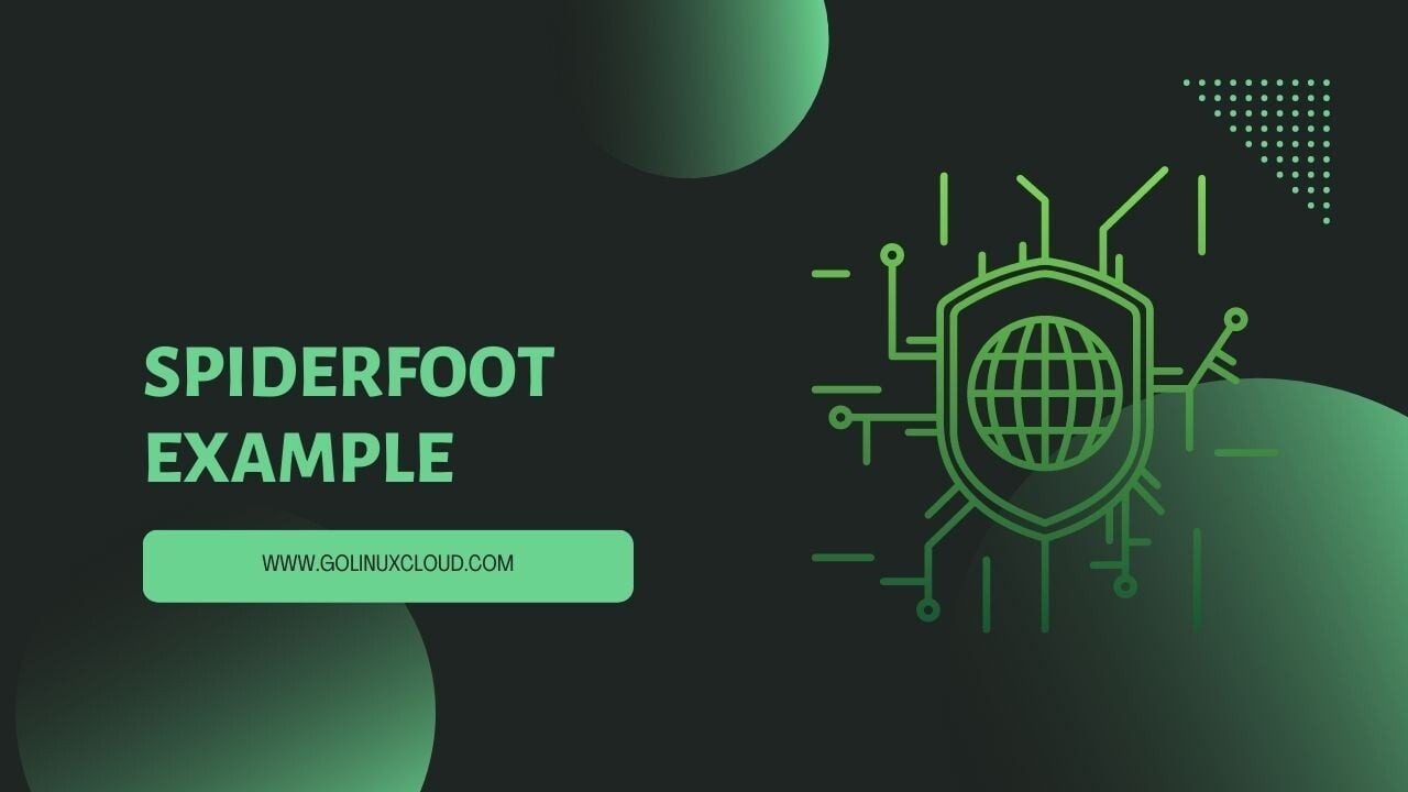 How to use SpiderFoot? [SOLVED]
