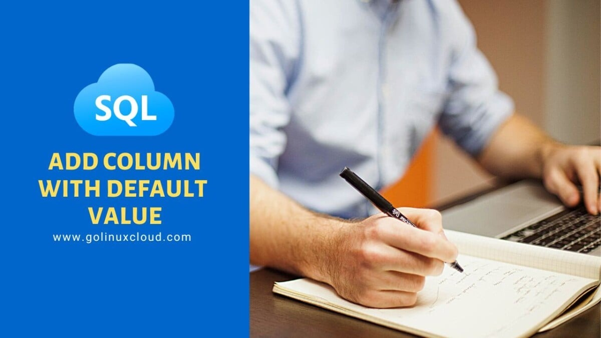 SQL add column with default value to an existing table [SOLVED]