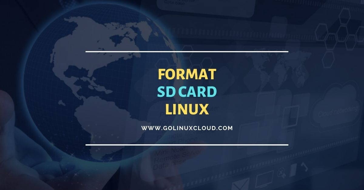 Steps to format SD Card in Linux [100% Working]
