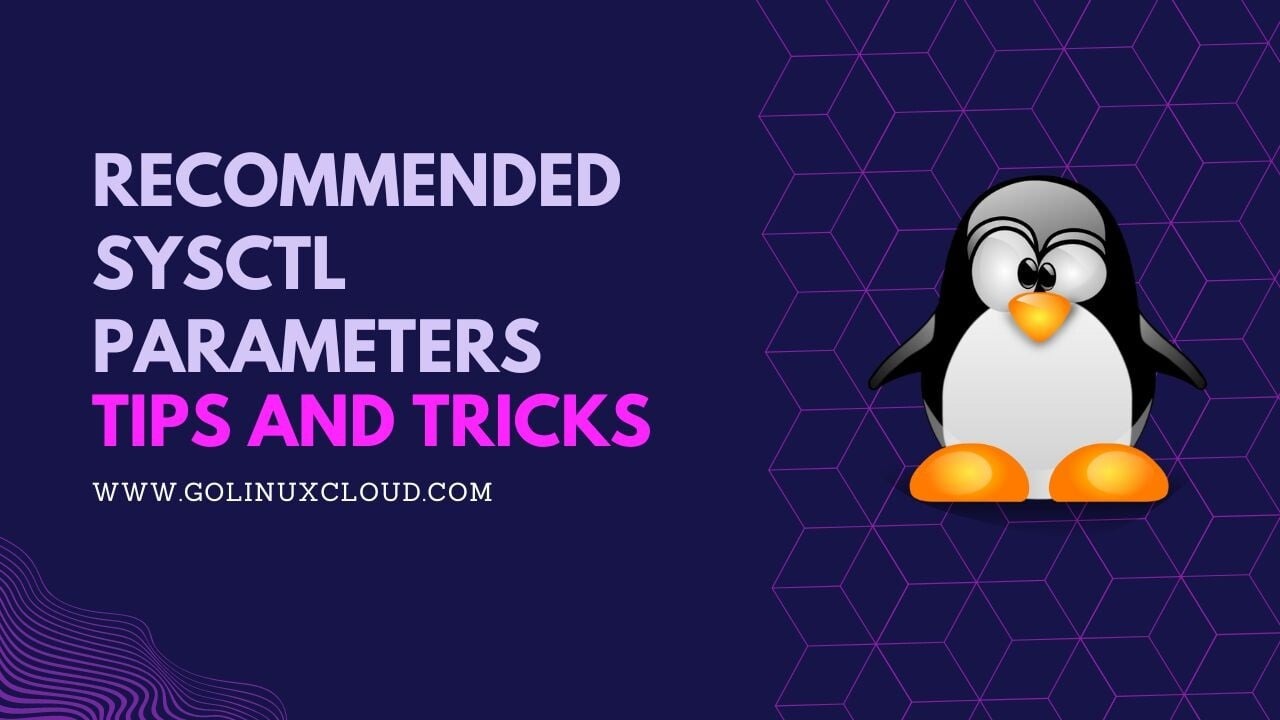 Sysctl Configuration for High Performance Servers