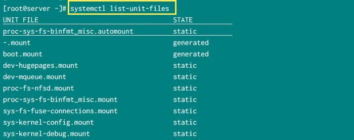 10+ commands to list all systemctl services with status