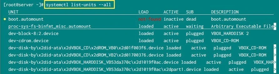 10+ commands to list all systemctl services with status