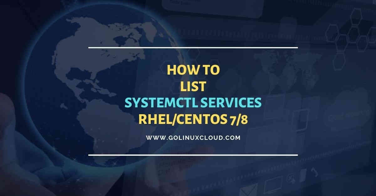 10+ commands to list all systemctl services with status