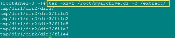 What is tar &ndash;strip-components & zip &ndash;junk-paths with examples in Linux