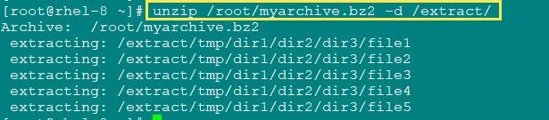 What is tar &ndash;strip-components & zip &ndash;junk-paths with examples in Linux