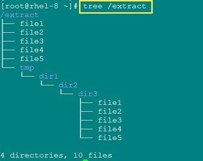 What is tar &ndash;strip-components & zip &ndash;junk-paths with examples in Linux