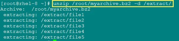 What is tar &ndash;strip-components & zip &ndash;junk-paths with examples in Linux