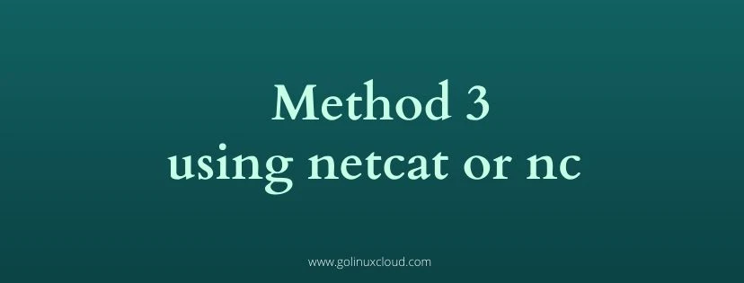 Test SSH connection in 5 simple ways Linux & Unix