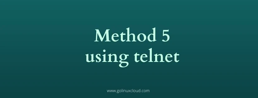 Test SSH connection in 5 simple ways Linux & Unix