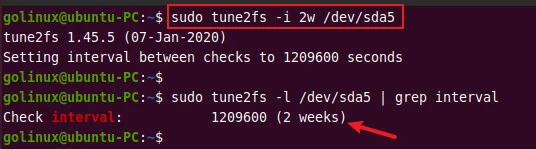 set the maximal time between two filesystem checks