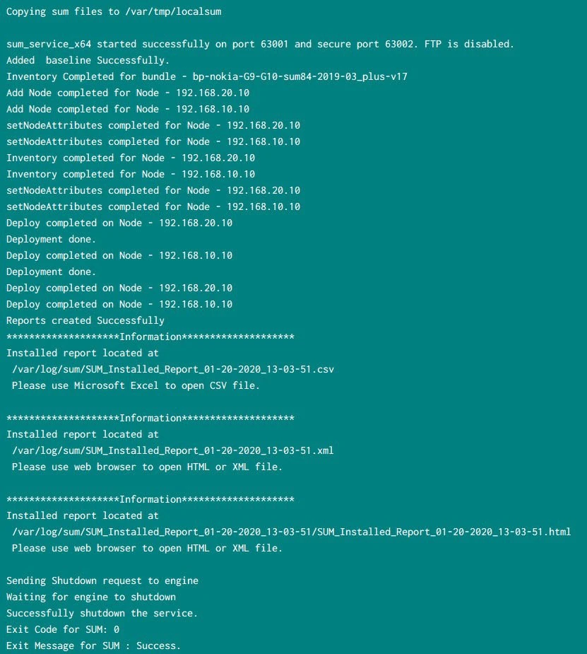 Step-by-Step: Upgrade multiple HPE VC firmware with SUM
