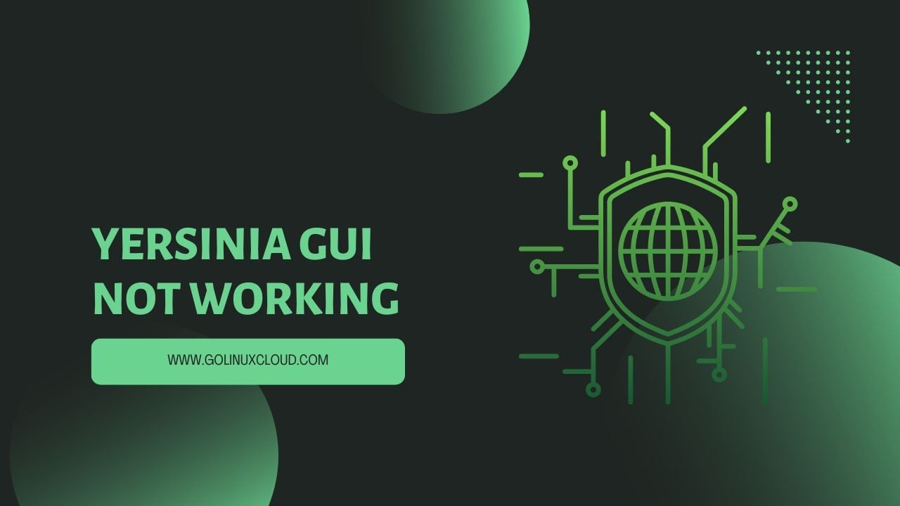 Yersinia GUI not working on Kali Linux [SOLVED]